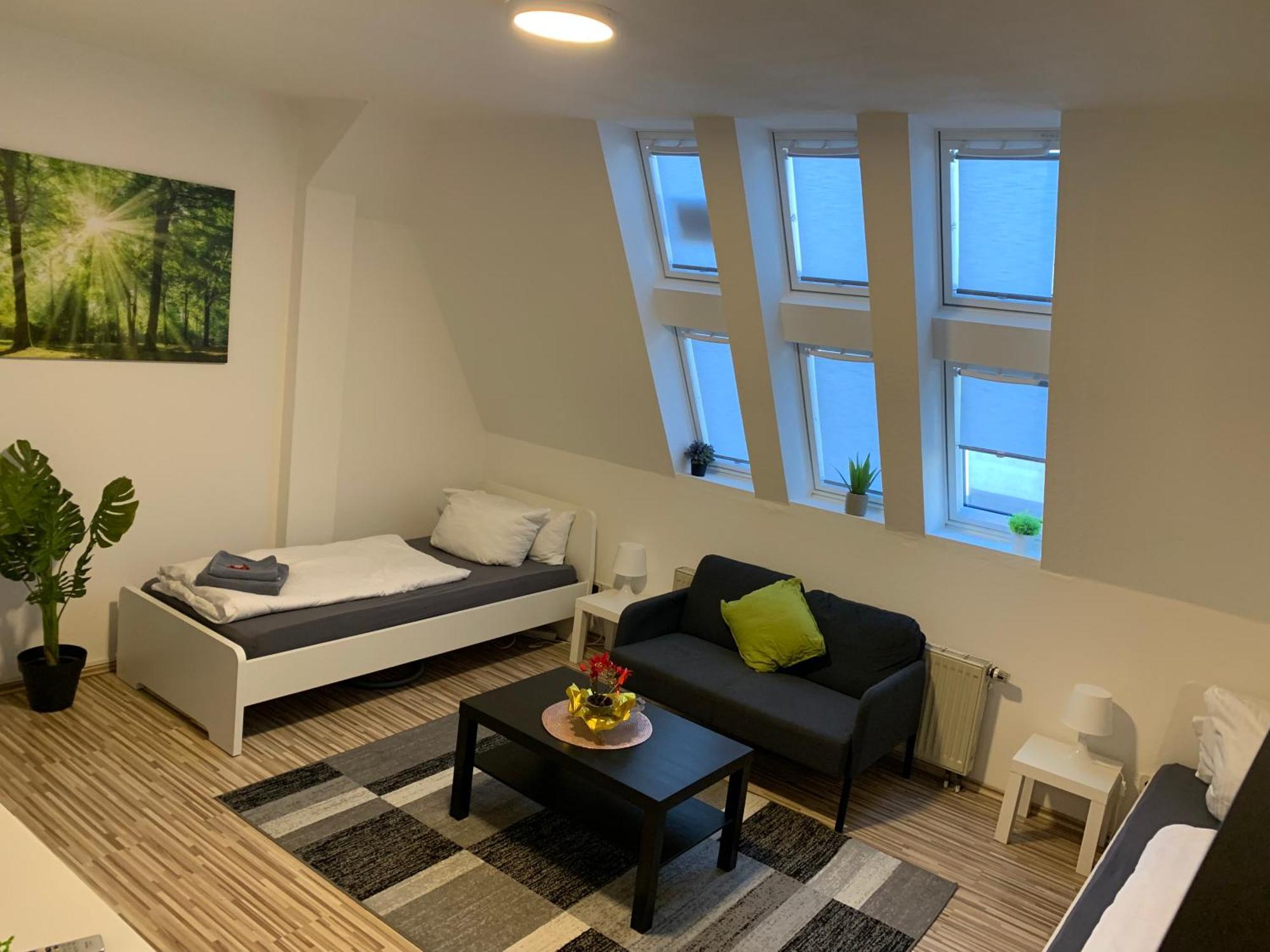 Cityapartment Platinum-Zentrum Mit Parkplatz Bielefeld Exteriör bild